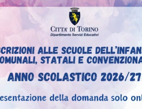 Iscrizioni alle Scuole dell’Infanzia di Torino a.s. 2026/2027